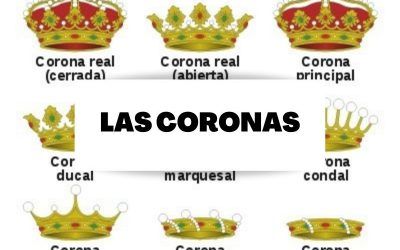 Adornos exteriores en heráldica: Las coronas
